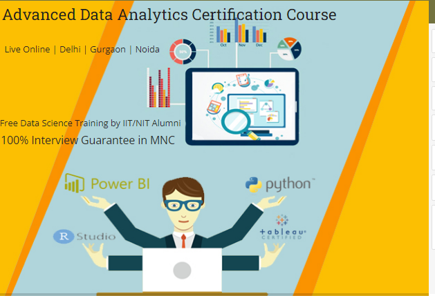 Google Data Analyst Course in Delhi,110028. Certification for « Business Analyst Course » in Delhi NCR. [ 100% Job in MNC] « New Year Offer 2025 », Free Demo, Excel, SQL, Power BI, Tableau, Alteryx, Python Data Science and Yellowfin BI Analytics, Analytics Training Center in Delhi NCR – SLA Consultants India,